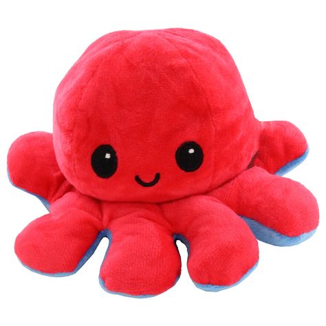 Toys & Games | Soft Toys | Meet your new emotional support companion this super cute Reversible Octopus Plush Toy - as seen on TikTok! Guaranteed to turn that frown upside down! Your Double Sided Octopus will share mutual feelings with you!    Show you mood without saying a word: This Super Cute Reversible Octopus will tell everyone exactly how you are feeling. Switch between two moods – happy and sad!    The perfect gift for any plushie lover!    Product Information:  • Reversible Octopus Reversible Octopus Plush, Stuffed Octopus, Reversible Octopus, Octopus Toy, Octopus Plush, Laundry Scents, Cat Profile, Tree Shop, Soft Toys