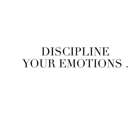 But don't become emotionless while having discipline. I'm realizing that some people are not worth the emotions because they lack appreciation of the emotions you show them out of love and care instead they take full advantage or disregard it until you no longer have emotions for THEM! Emotionless Quotes, How To Control Emotions, Out Of Love, Hard Quotes, Character Quotes, Fav Quotes, The Emotions, Im Trying, Note To Self