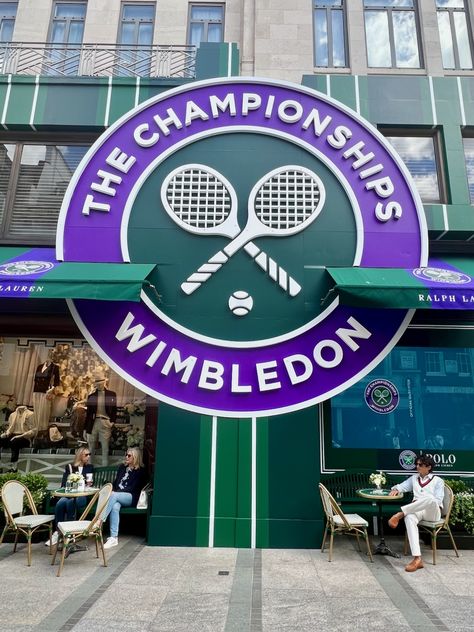 The Wimbledon Tennis Championships is in full swing. Are you watching? Pictured here is the exterior of the Ralph Lauren shop on New Bond Street, which has been transformed with bold green stripes and tennis rackets inspired by the iconic courts of Wimbledon. The company is in its 19th year as the Official Outfitter, dressing all ballpersons and on-court tournament staff. 🎾 📸 © Ursula Petula Barzey. #BlueBadgeTouristGuide #LDNBlueBadgeTouristGuides #LetsDoLondon #VisitLondon Ralph Lauren Shop, Wimbledon Tennis, Lawn Tennis, Tennis Championships, Tennis Tournaments, Tourist Guide, Today In History, Bond Street, Things To Do In London