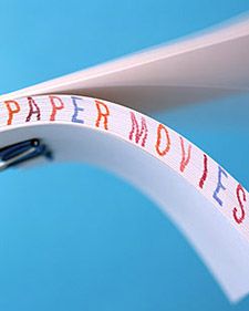 Paper Movie Flip Book Flip Book Animation, Flip Books, Martha Stewart Crafts, Be Curious, Index Cards, Creative Drawing, Flip Book, To Study, Book Making