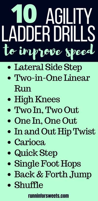 Agility Ladder Drills, Ladder Drills, Ladder Workout, Agility Workouts, Beginner Running, Runner Problems, Speed Workout, Softball Season, Speed Drills