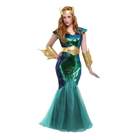 Sea Siren Costume, Siren Costume, Mythical Beings, Soldier Costume, Sea Siren, Plus Size Costume, Plus Size Halloween Costume, Mermaid Halloween, Plus Size Costumes