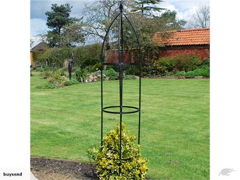 4mm x 13mm Steel Garden Obelisk  ~ $44.49, 198 x 43 x 43cm. Climbing Plant Support, Plant Cages, Garden Arch Trellis, Rose Garden Design, Garden Obelisk, Support Plante, Garden Arbor, Metal Arch, Garden Furniture Covers