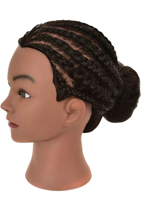 Mannequin Hairstyles, Cosmetology Makeup, Head Hairstyles, Hair Mannequin, 2024 Goals, Hair Coils, Natural Human Hair, Hair Shedding, Mannequin Head