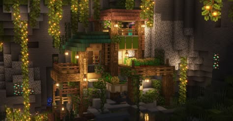 catnip moss — little cave house hmmm Mc Lush Cave House, Minecraft House Cave Ideas, Underground Cave House Minecraft, Cave Side Minecraft House, Cave Room Minecraft, Minecraft Cave Terraforming, Minecraft Cave Ideas Interior, Minecraft Cave Home Ideas, Minecraft Lush Caves Base