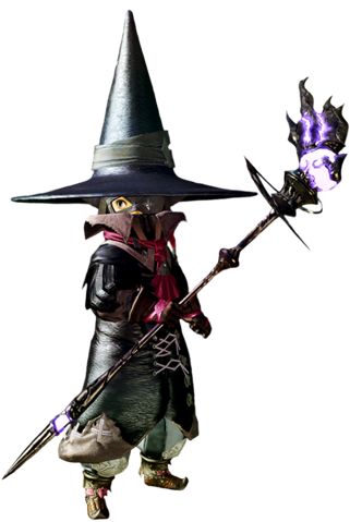 black mage final fantasy 14 - Google Search Lalafell Black Mage, Black Mage Ffxiv, Halfling Wizard, Grand Wizard, Realm Reborn, 3d Pose, Black Mage, D D Monsters, Final Fantasy Artwork