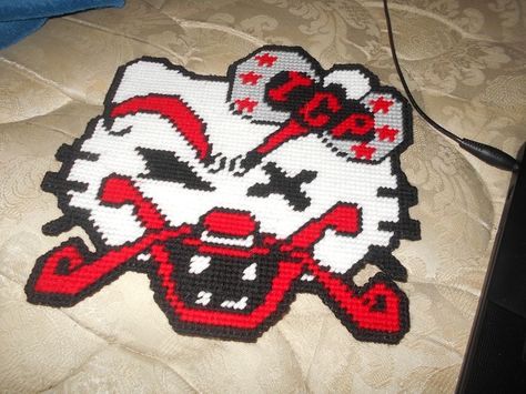 Hello Kitty Juggalo, Juggalo Hello Kitty, Hello Kitty Rug, Insane Clown Posse Albums, What Is A Juggalo, Violent J, Clown Posse, Insane Clown Posse, Insane Clown