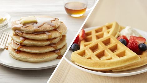 Types Of Breakfast, How To Make Waffle, Best Belgian Waffle Recipe, Waffle Batter Recipe, Grilled Cheese Waffles, Fruit And Cream, Pancake And Waffle, Berry Waffles, Homemade Pancake Mix