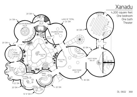 Monolithic Dome Home Plans | Floor Plan: DL-3602 Dome House Plans, Monolithic Dome Homes, Round House Plans, Silo House, Geodesic Dome Homes, Earth Bag, Dome Homes, Earthship Home, Dome Home