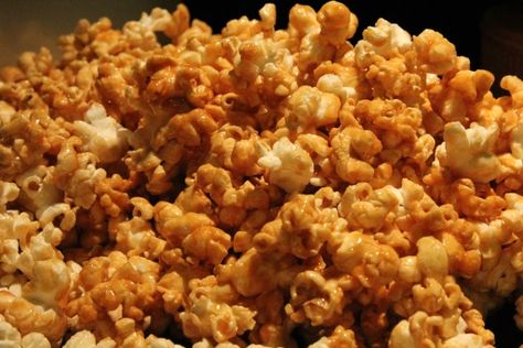 Microwave Caramel Popcorn, Microwave Caramel Corn, Carmel Popcorn, Baked Caramel, Caramel Corn, Caramel Popcorn, Homemade Caramel, Fall Treats, Brown Bag