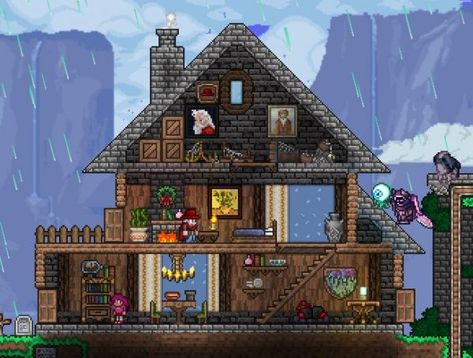 Terraria Game, Terrarium Base, Terraria House Ideas, Terraria House Design, Mushroom House, Terraria, Village Houses, Move In, To Meet