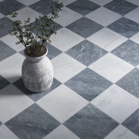 Blue Stone Marble Tile Tumbled Marble Entryway, Grey Kitchen Tiles, Grey Wall Tiles, Grey Bathroom Tiles, Entryway Flooring, Hall Flooring, Grey Floor Tiles, White Marble Floor, Modern Bathroom Tile