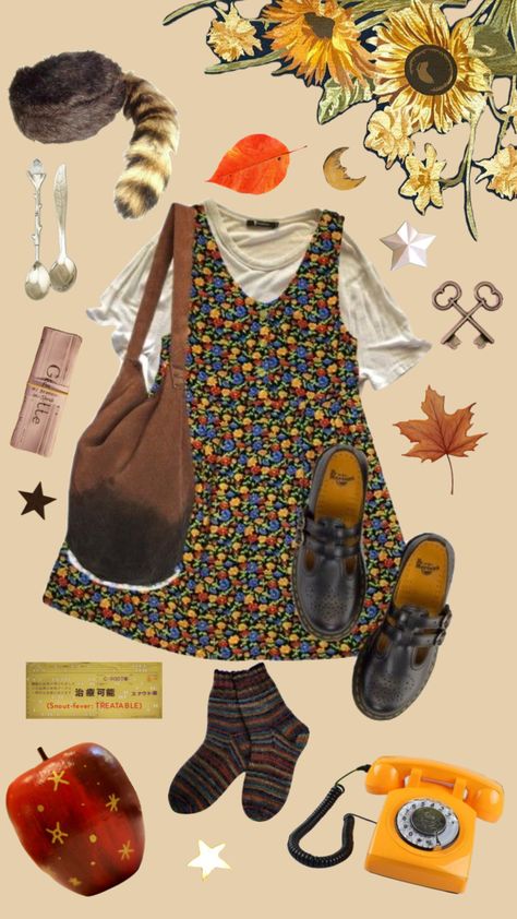 Fruit Outfit Aesthetic, 90s Art Teacher Aesthetic, Wes Anderson Style Outfits, Fantastic Mr Fox Aesthetic Outfit, Wes Anderson Inspired Outfits, Wes Anderson Aesthetic Outfits, Wes Anderson Style Fashion, Wes Anderson Outfit Inspiration, Creative Outfits Unique