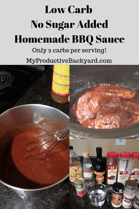 Clean Eating Bbq Sauce, Homemade Keto Bbq Sauce, Sugar Free Barbeque Sauce, Homemade Bbq Sauce Sugar Free, No Salt Bbq Sauce, Carnivore Diet Bbq Sauce, Carnivore Bbq Sauce, Sugar Free Barbecue Sauce Recipe, Sugar Free Canning Recipes