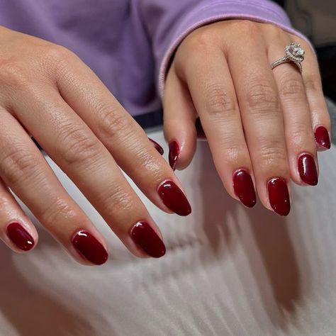 Dnd Wineberry, Long Natural Nails, Real Nails, Dnd Gel Polish, Gel Mani, Her Nails, Nails Only, Nails Manicure, Gel Manicure