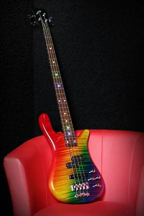 Electric Guitar Art, Cool Instruments, Rare Guitars, Pretty Guitars, Bass Guitar Lessons, All About That Bass, Learning Guitar, Unique Guitars, Bass Players