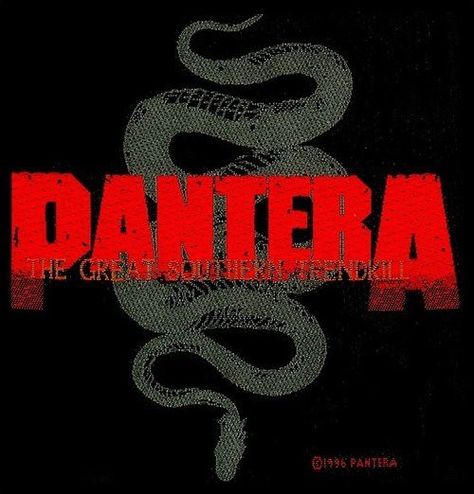 PANTERA The Great Southern Trendkill The Great Southern Trendkill, Bleach Painting, Pantera Band, Band Logo Design, Johnny Depp Wallpaper, Metal Band Shirts, Acid Bath, Dimebag Darrell, Evil Empire