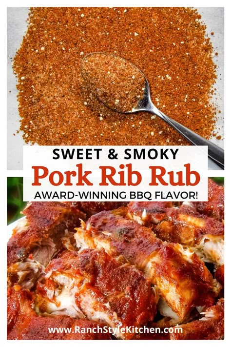 Dry Rub For Pork Ribs, Pork Rib Rub Recipe, Pork Rib Dry Rub, Dry Rub For Pork, Rub For Pork Ribs, Pork Rub Recipe, Rib Rub Recipe, Barbecue Seasoning, Bbq Rub Recipe