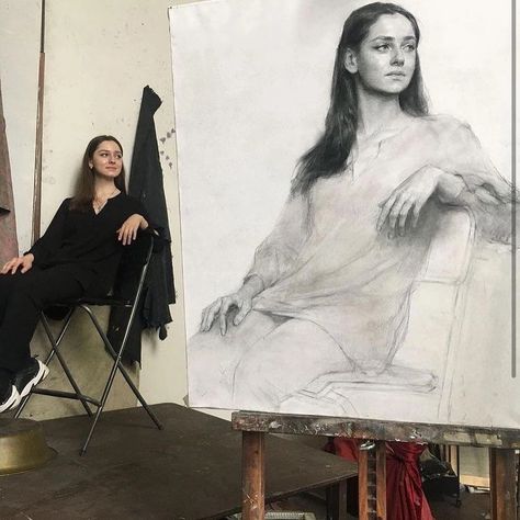 Academic Drawing, Academic Art, Charcoal Art, Dope Art, Sketch Painting, Charcoal Drawing, Environment Concept Art, Anatomy Art, Painting Art Projects