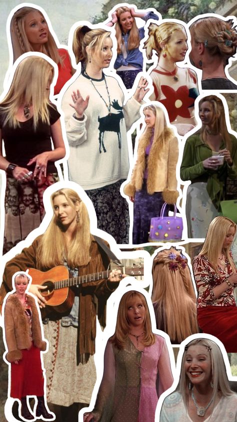 Friends Phobie Outfits, Pheobe Buffay Outfits 90s, Dress Like Phoebe Buffay, Pheobe From Friends Outfits, Friends Outfits Inspiration Phoebe, Phoebe Buffay Halloween Costume, Pheebee Buffay Outfits, Pheobe Buffet Aesthetic, Phoebe From Friends Outfits