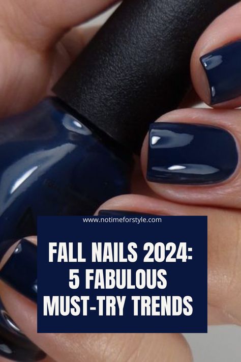 Discover the top 5 must-try trends for your fall nails in 2024, from metallic finishes to deep burgundy hues. Fall Plum Nail Colors, October Nail Polish Colors, Short Nail Winter Colors, Nail Fall 2024 Trends, Fall 2024 Dip Nail Colors, Winter Nail Colour 2024, Dark Opi Nail Colors, Rich Purple Nails, December Nail Ideas Short Simple