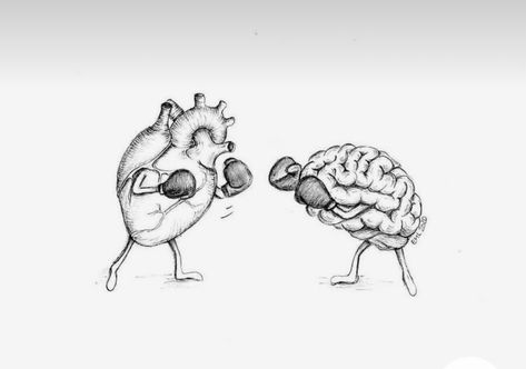 Brain Art Drawing, Brain Tattoo, Heart And Brain, Brain Art, Meaningful Drawings, Small Tattoos For Guys, Minimalist Tattoos, Tattoo Art Drawings, Simplistic Tattoos