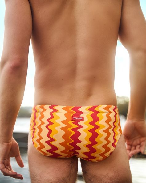 Seeing Red? Get lost in the Red Mirage Swim Brief from the Resort Collection. With Maximum flex and stretch material made from 85% Recycled Polyester you can feel as good about it as you look | Now at TEAMM8.COM Seeing Red, Men's Briefs, Swim Brief, Resort Collection, Mens Swimwear, Summer Wear, Recycling, Swimming, Lost