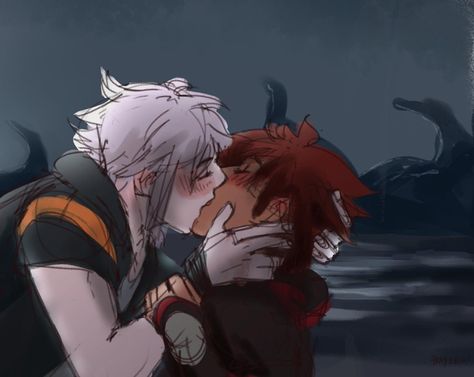 Kingdom Hearts Riku X Sora, Kingdom Hearts Sora X Riku, Sora X Riku, Soriku Fanart, Sora Kh, Riku Kingdom Hearts, Proof Of Love, Kingdom Hearts Fanart, Sora Kingdom Hearts