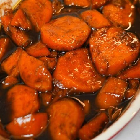 Southern Candied Yams - There's Food at Home Yams On Stove Top, How To Cook Yams On Stove, Candy Yams Recipes Southern Stove Top, Stove Top Sweet Potato Recipes, Candied Yams Stove Top, Stove Top Candied Yams, Sweet Potato Casserole Southern, Can Yams Recipe, Best Candied Yams