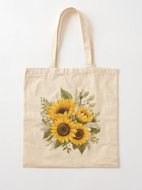 Sunflower Bouquets, Bag Sale, Sunflower, Tote Bag