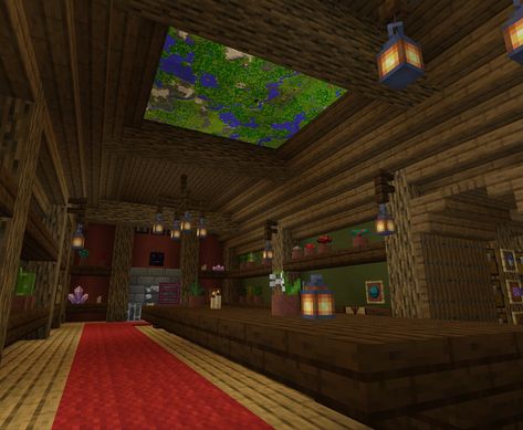 Minecraft interior idea hall of fame #minecraft Medival Interior Minecraft, Minecraft Meeting Hall, Hallway Ideas Minecraft, Villager Trading Hall Minecraft Interior, Minecraft Temple Interior, Minecraft Bank Interior, Minecraft Hallways, Minecraft Villager Trading Hall Interior, Minecraft Foyer