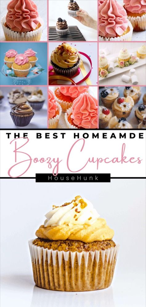 Boozy Cupcakes Recipes, Gourmet Cupcake Recipes, Boozy Baking, Baking Mix Recipes, Margarita Cupcakes, Boozy Treats, Boozy Cupcakes, Summer Cupcakes, Cook Breakfast