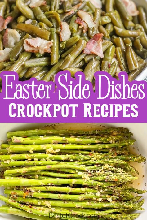 Crockpot Easter side dish recipes will go well with your lamb or ham this Easter and make cooking dinner for the family easier. Easter Recipes | Slow Cooker Easter Recipes | Crockpot Side Dishes | Crockpot Holiday Recipes | Crockpot Holiday Side Dishes | Slow Cooker Side Dishes | Healthy Crockpot Recipes | Recipes for Easter | Side Dishes for Easter Dinner | Easter Dinner Recipes #easterrecipes #easterdinner via @bestofcrock Side Dishes For Easter Dinner, Side Dishes Slow Cooker, Side Dishes Crockpot, Easter Side Dish Recipes, Side Dishes For Easter, Slow Cooker Side Dishes, Easter Dinner Side Dishes, Crockpot Holiday Recipes, Easter Dinner Sides