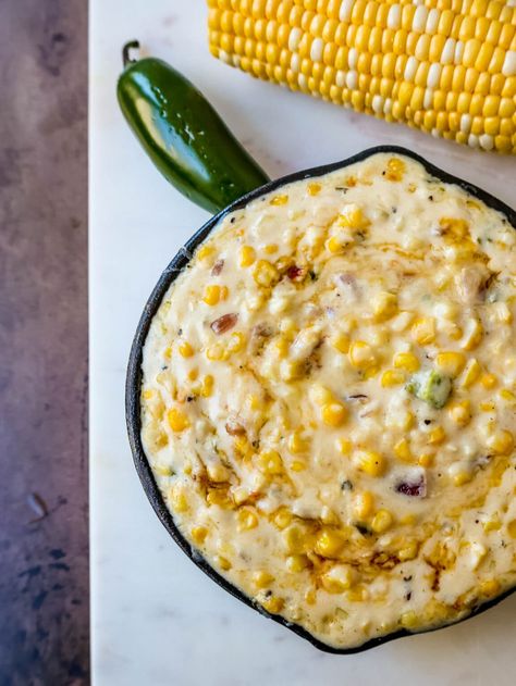 Modern Honey, Creamed Corn Recipes, Juicy Baked Chicken, Cream Corn, Thanksgiving Side Dish, Corn Recipe, White Corn, Homemade Dinner Rolls, Clam Recipes