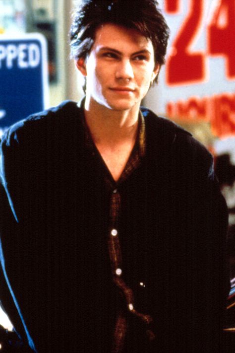 Heathers Christian Slater, Christian Slater 90s, J.d Heathers, Christian Slater Wallpaper, Christian Slater 80s, Sean Patrick Thomas, 80s Heartthrobs, Christian Slater Heathers, Young Christian Slater