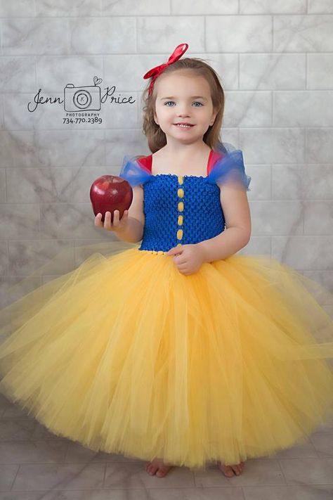 Snow White Tutu, Princess Tutu Dresses, Snow White Costume, Princess Tutu Dress, Tulle Tutu Dress, Disney Jasmine, White Costumes, Kids Party Dresses, Disney Rapunzel