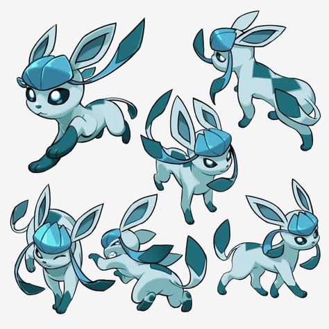 All Eevee Evolutions, Lego Pokemon, Body Type Drawing, Pokemon Stickers, Pokémon Art, Pokemon Eeveelutions, Eevee Evolutions, Pokemon Eevee, Cute Fantasy Creatures