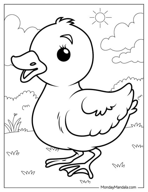 28 Cute Duck Coloring Pages (Free PDF Printables) Duck Coloring Pages, Kid Quilts Patterns, Duck Species, Cute Halloween Coloring Pages, Duck Crafts, Duck Illustration, Paw Patrol Coloring, Paw Patrol Coloring Pages, Cute Duck