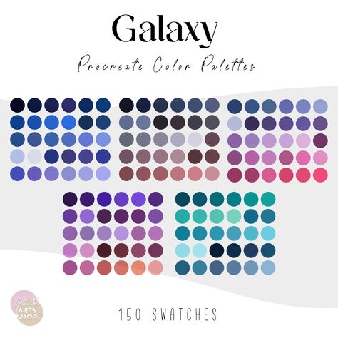 Nebula Color Palette, Galaxy Colour Palette, Galaxy Pallete, Coloring Clouds, Scene Color Palette, Circus Color Palette, Galaxy Color Palette, Moon Color Palette, Space Palette