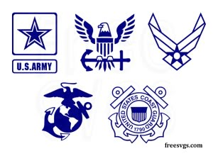 Where To Find Free Military Themed SVGS Army Svg Free, Military Symbols, Air Force Symbol, Air Force Logo, Military Crafts, Marines Logo, Army Art, Military Costumes, Military Logo