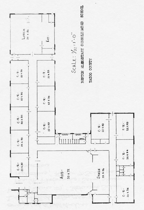 BentonElemFP Primary School Plan Architecture Concept, Elementary School Architecture Concept, Primary School Design Architecture Plan, Plan School Architecture Projects, Primary School Plan Architecture, Primary School Floor Plan, School Architecture Facade, School Plan Architecture Concept, Boarding School Floor Plan