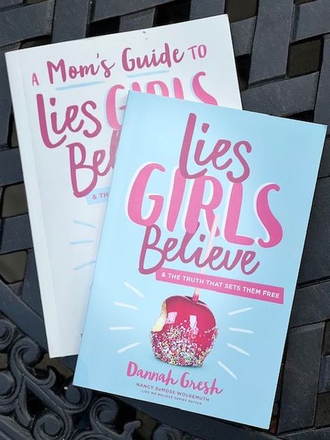 Your daughter’s book goes through different topics following a friend, Zoey. With Zoey, your daughter is challenged to think through “lies” presented through scenarios with Zoey, and your daughter has opportunities to offer advice to how Zoey should handle the situations. There is also a lot of biblical teaching on the issues being presented, so your daughter is learning what God’s Word says about it all. Mom And Daughter Bible Study, Mother Daughter Bible Study, Filled Journal, Intellectual Wellness, Dannah Gresh, Starting A Bible Study, Girl Bible Study, Prayer Journal Template, Belief System