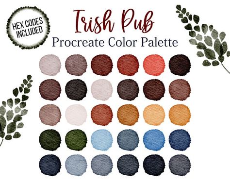 Color Palette Swatches, Procreate Palettes, Color Palette Procreate, Life Encouragement, Procreate Color Palette, Warm Home Decor, Enchanted Forest Wedding, House Color Palettes, Color Collage