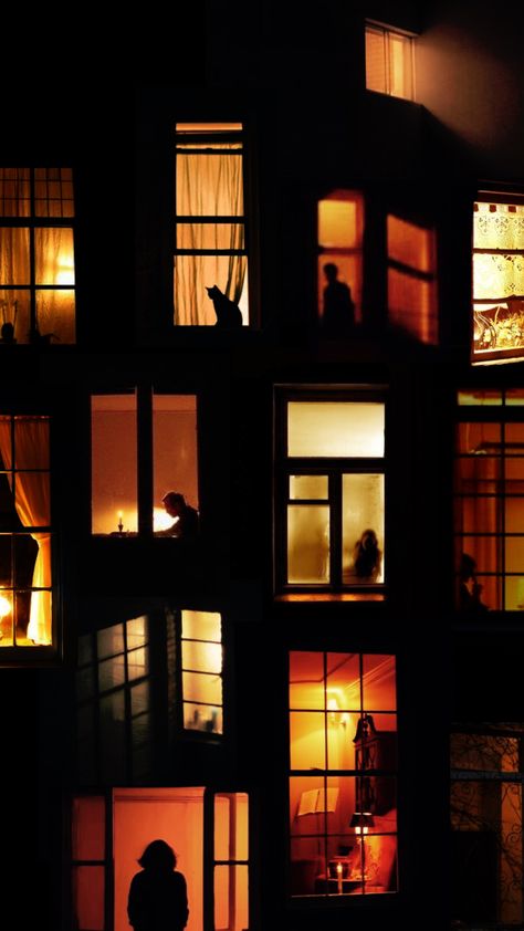 Night windows #art #mood Sonder Feeling, Dark Bedroom Aesthetic, Aesthetic Window, San Myshuno, Dark Bedroom, Spotify Playlist Covers, Spotify Covers, Cinematic Photography, Playlist Covers