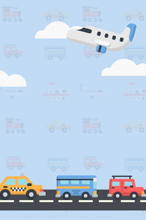 Logistics Background, Cars Background, Car Background, Transport Logistics, Birthday Background Design, Transportation Birthday, Cars Birthday Invitations, Farm Themed Birthday Party, Train Theme