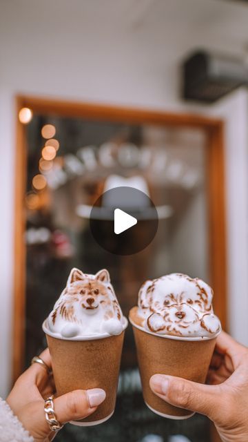 Cherrie Lynn on Instagram: "THE CUTEST latte art ever!! ☕️🐶 SAVE THIS POST because you would not wanna miss this cafe in Tokyo!

@hat_coffee in Tokyo makes awesome art lattes that are literally masterpieces in a cup! ☕️ They can make any design that you want and you have an option if you want it 2D or 3D. All of their baristas are trained to make the art lattes and they make it so fast! 😮⚡️ I also love that they are ready with their phone stands in case you want to take a video of them making it. 😆🤳

We provided them with photos of @lunaandhoku and I was blown away by the details! I was literally super happy and low key got teary-eyed because at that point, we've been away for almost a month and I just missed them! 🥹

Anyway, 1000/10 would recommend this place and experience in Tokyo! Teary Eyes, Phone Stands, Latte Art, Super Happy, Awesome Art, Low Key, A Month, A Video, The Cutest