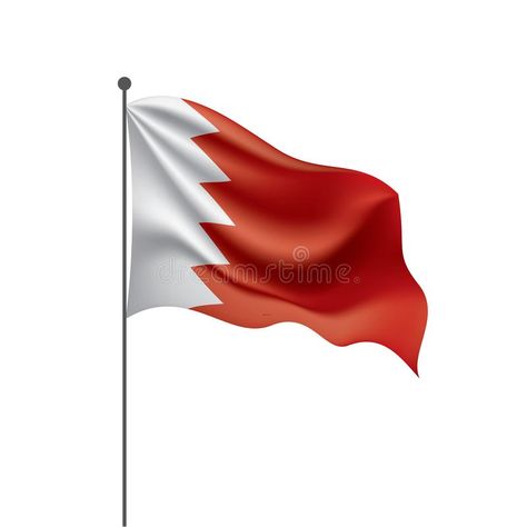 Bahrain Flag, Flag Vector, Free Illustration, Background Illustration, Ramadan Kareem, Bahrain, Free Illustrations, Canada Flag, Dandy