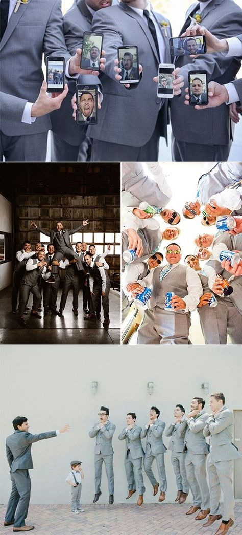 Groomsmen Photo Ideas, Groomsmen Wedding Photos, Groomsmen Pictures, Groomsmen Photo, Groomsmen Poses, Groomsmen Ideas, Funny Wedding Pictures, Groom Photoshoot, Groomsmen Photos