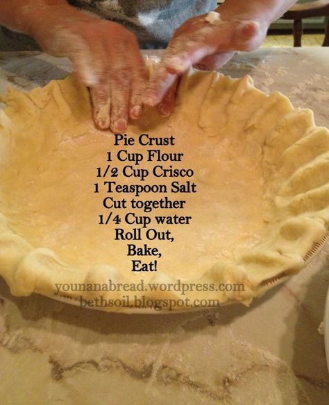 Homemade Pie Crust Recipe, Perfect Pie Crust, Torte Cupcake, Easy Pie, Homemade Pie Crusts, Pie Crust Recipes, Pie Shell, Perfect Pies, Pie Cake