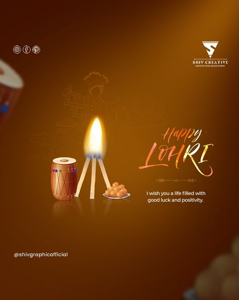 Happy Lohri Happy Lohri Social Media Post, Happy Lohri Jewellery Ads, Lohri Creative Post, Lohri Creative Ads, Lohri Greetings, Eid Mubarak Greeting Cards, Happy Lohri, Eid Mubarak Greetings, Banner Designs